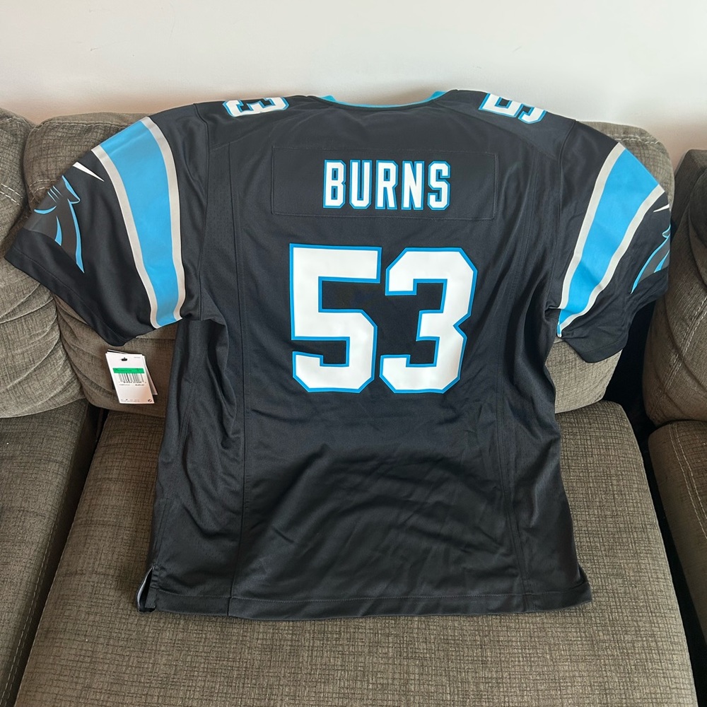 Nike Carolina Panthers Brian Burns Football NFL Jersey Men’s Sz: XL